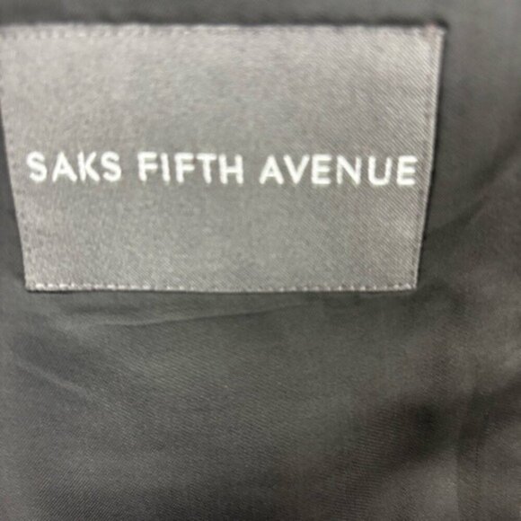 Ermenegildo Zegna Saks Fifth Ave Black Single Button Men’s Luxury Wool Blazer 56 - Picture 5 of 11